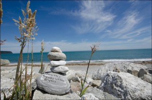 West Coast Hwy Beach from Franz Josef