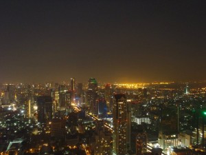 View of Bangkok from Skybar