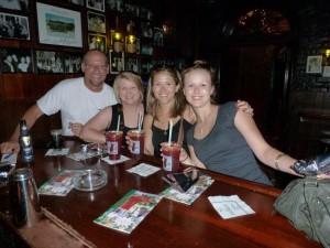 Hurricanes at Pat O'Briens