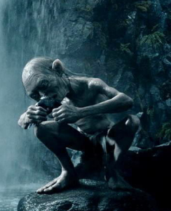 Gollum loves fish