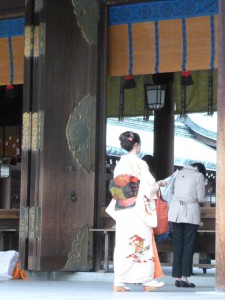 Kimono at Meiji