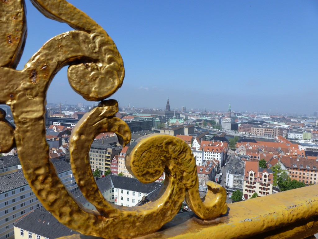 View from the roof - before the climb